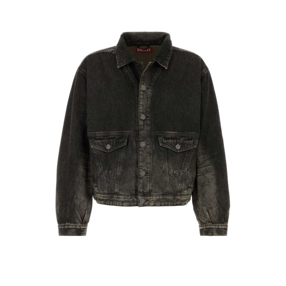 Diesel Men Slate Denim D-Morghi Jacket